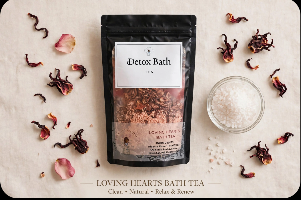Detox Bath Tea (LOVING HEARTS)